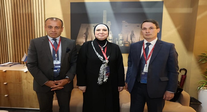 جامع تستعرض مع وزير تجارة الاتحاد الأوراسي اتفاق التجارة الحرة بين مصر ودول الاتحاد