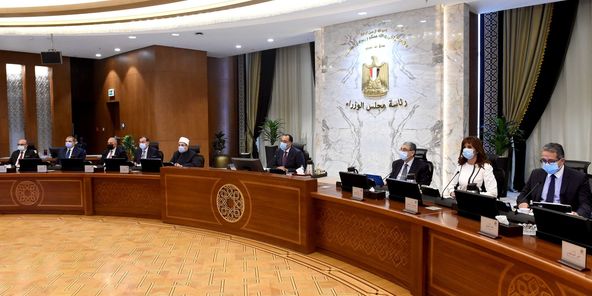 مجلس الوزراء يوافق خلال اجتماعه الأسبوعي على عدد من مشروعات القرارات