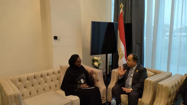 بالصور.. وزير المالية يلتقي بنظيرته النيجيرية بشرم الشيخ