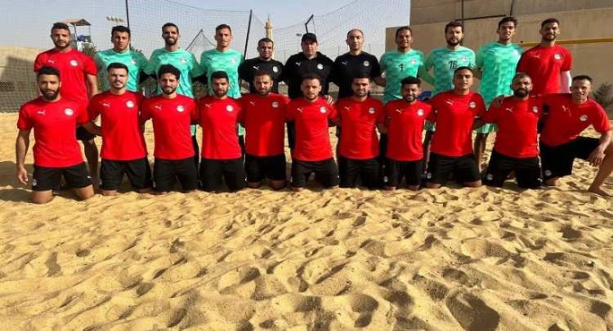 منتخب مصر للكرة الشاطئية يواجه الأرجنتين اليوم في بطولة العالم باليونان