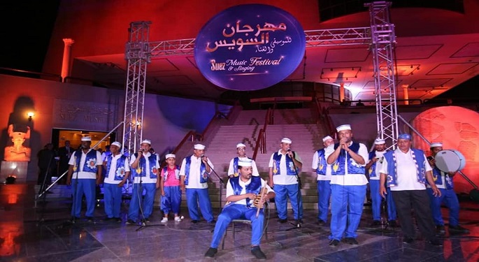 وزيرة الثقافة تشهد ختام مهرجان السويس الأول للموسيقى والغناء