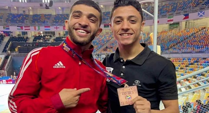 مصر تحقق برونزيتين في الكاراتيه في أولى المنافسات بدورة البحر المتوسط