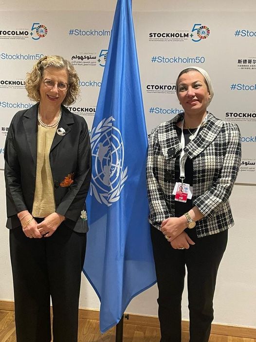 وزيرة البيئة تلتقي مع المدير التنفيذي لبرنامج الأمم المتحدة للبيئة UNEP