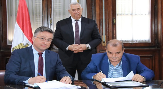 وزير الزراعة يبحث مع الوكالة الألمانية (Giz) التعاون في تطوير الري والإرشاد الزراعي