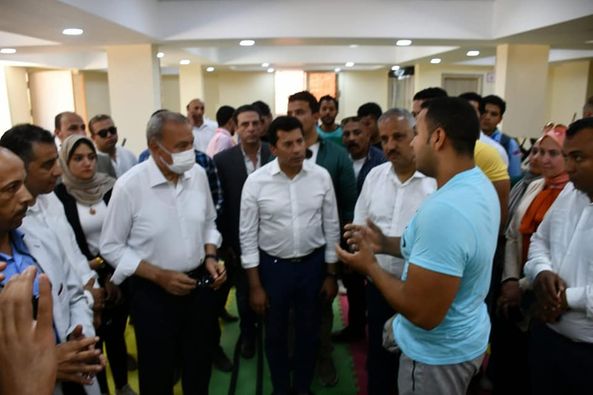بالصور.. وزير الشباب ومحافظ القليوبية يفتتحان مركز شباب كفر شبين ضمن المبادرة الرئاسية “حياة كريمة”