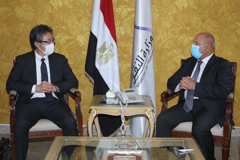 بالصور.. وزير النقل يلتقي نائب رئيس وكالة التعاون الدولي اليابانية “جايكا”