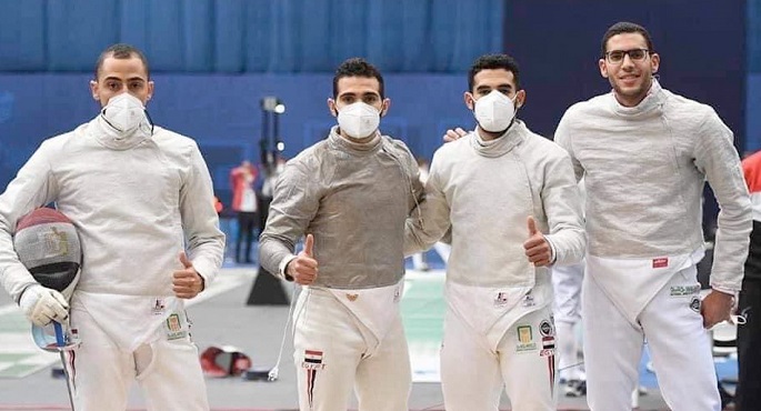 منتخب سلاح الشيش للرجال يكتسح أستراليا ويتأهل لدور الـ16