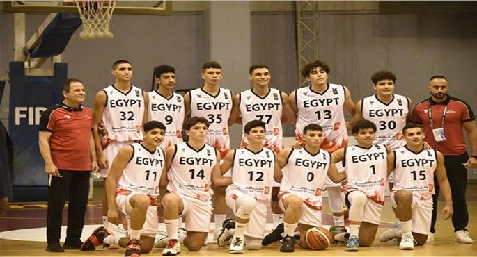 مصر تتوج بلقب البطولة العربية لشباب كرة السلة