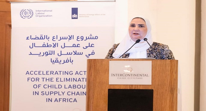 بالصور .. القباج تشارك في مائدة مستديرة حول” الإسراع بالقضاء على عمل الأطفال في سلاسل التوريد في أفريقيا”