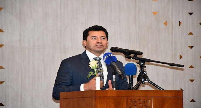 بالصور .. وزير الرياضة يشهد إعلان مدينه العلمين الجديده لاستضافه بطوله مصر الدولية لسباقات السيارات 2022