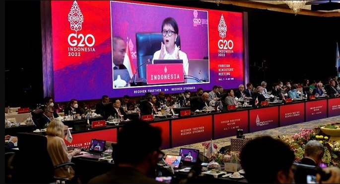 إندونيسيا تحث مجموعة العشرين على إنهاء الأزمة الأوكرانية