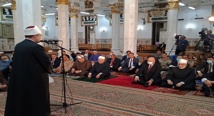بالصور.. نيابة عن الرئيس السيسي.. محافظ القاهرة يشهد احتفال وزارة الاوقاف بالعام الهجري الجديد