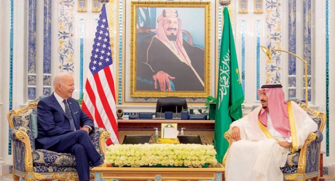 السعودية والولايات المتحدة تؤكدان في بيان مشترك على أهمية تعزيز الشراكة الاستراتيجية