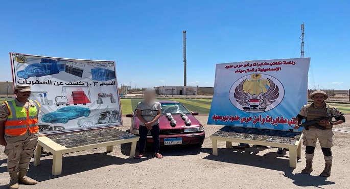 بالفيديو و الصور..المتحدث العسكرى: قوات حرس الحدود تكثف جهودها خلال الشهر الجارى على كافة الإتجاهات الإستراتيجية للدولة
