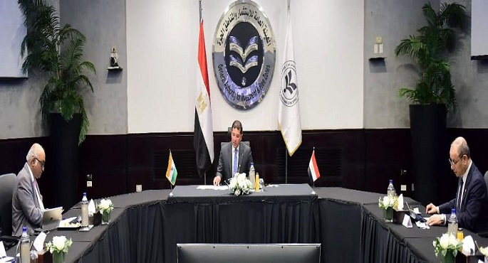 بالصور.. هيئة الاستثمار واتحاد الغرف التجارية الهندي يبحثان زيادة الاستثمارات الهندية في مصر