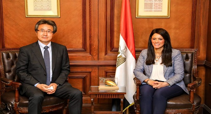 المشاط تناقش مع نائب رئيس الوكالة اليابانية للتعاون الدولي محاور العمل المشترك بمجال العمل المناخي