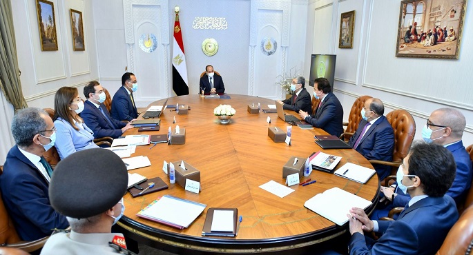 الرئيس السيسي يتابع الموقف التنفيذي لمشروعات مبادرة حياة كريمة لتطوير الريف