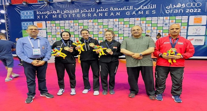 مصر تتقدم للمركز السادس في دورة ألعاب البحر المتوسط بـ 49 ميدالية متنوعة