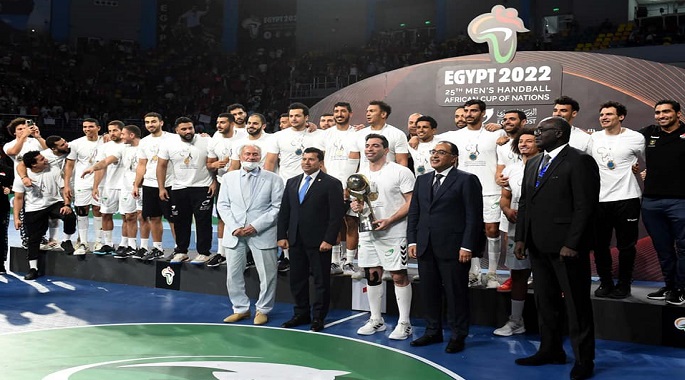 مصر تتوج ببطولة إفريقيا لكرة اليد للمرة الثامنة