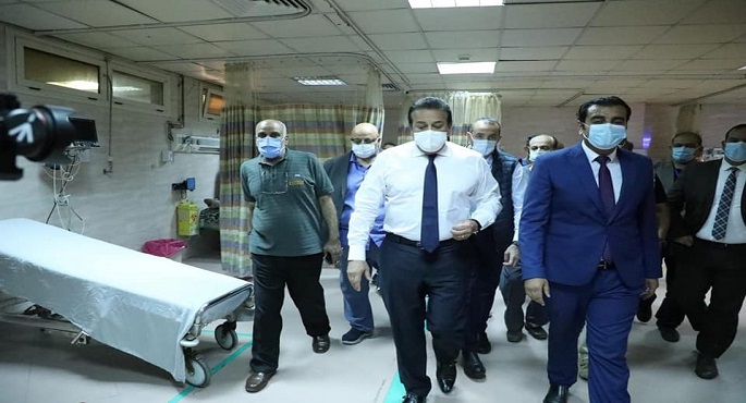 بالصور .. خالد عبدالغفار يتفقد مستشفى وادي النطرون التخصصي بمحافظة البحيرة