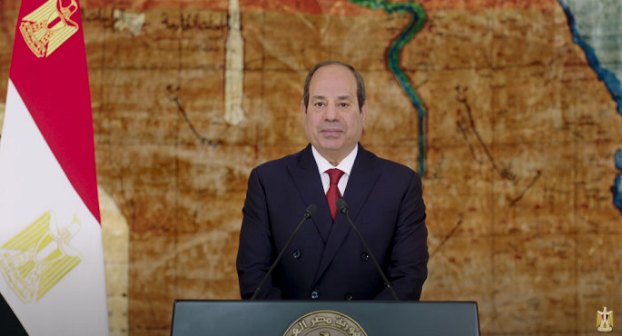 كلمة الرئيس عبد الفتاح السيسي بمناسبة ذكرى ثورة 23 يوليو