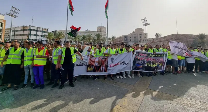دعوات لاحتجاجات جديدة واعلان العصيان المدني في ليبيا اليوم