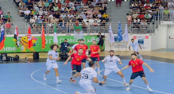 منتخب مصر لكرة اليد يخسر ذهبية البحر المتوسط أمام إسبانيا