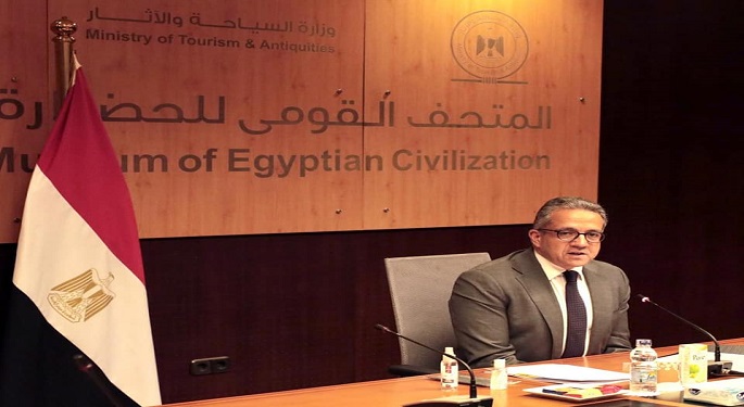 وزير السياحة والآثار يترأس اجتماع مجلس إدارة هيئة المتحف القومي للحضارة المصرية
