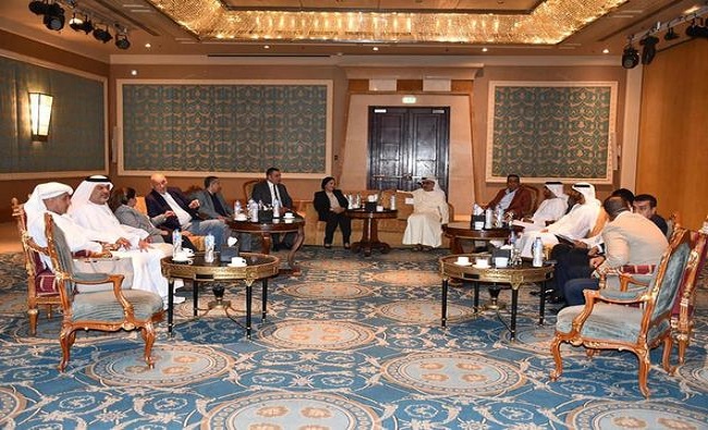 بالصور .. وزير الرياضة يشهد توقيع اتفاقية بين الإمارات ومصر لاستضافة النسخة السابعة من ماراثون زايد الخيري