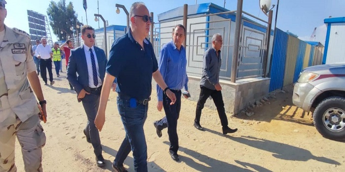 بالصور .. وزير الري يتفقد مشروع المسار الناقل لمياه الصرف الزراعي بمحطة الحمام بمنطقة جنوب الضبعة