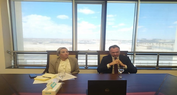 في إطار الاستعدادات لاستضافة مؤتمر المناخ.. وزيرة البيئة تبحث مع وزير المناخ الدنماركي سبل التعاون المشترك