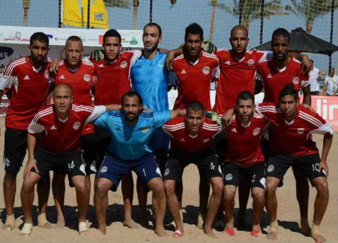 منتخب الشاطئية يختتم استعداداته لمواجهة غانا فى افتتاح أمم أفريقيا