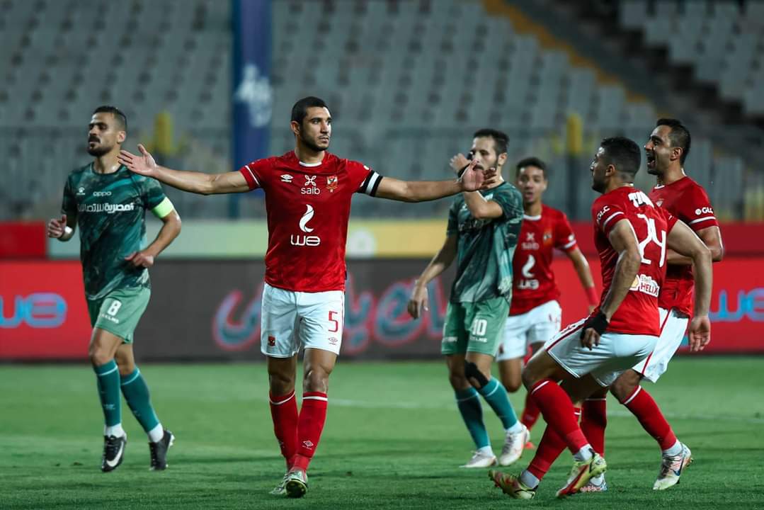 الأهلي يفوز على المصري البورسعيدي بثنائية نظيفة في الدوري