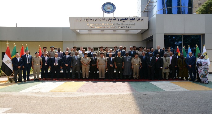 بالصور.. القوات المسلحة تنظم زيارة لوفد من جمعية رجال الأعمال المصريين الأفارقة لمركز الطب الطبيعي بالعجوزة