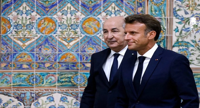 ماكرون يواصل زيارته إلى الجزائر لليوم الثاني.. ويقول  الجزائر ستساعد على زيادة وارداتنا من الغاز