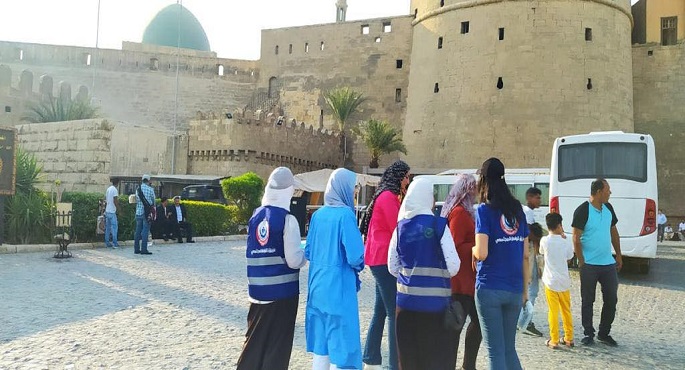 بالصور.. الصحة: توفير عيادات متنقلة لتقديم خدمات المبادرات الرئاسية لرواد مهرجان القلعة الدولي للموسيقى والغناء