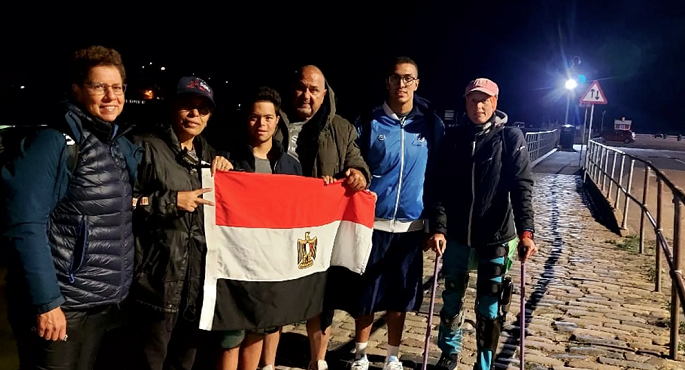 بعثة مصر بإنجلترا تعبر بحر المانش وتسجل رقمًا جديدًا