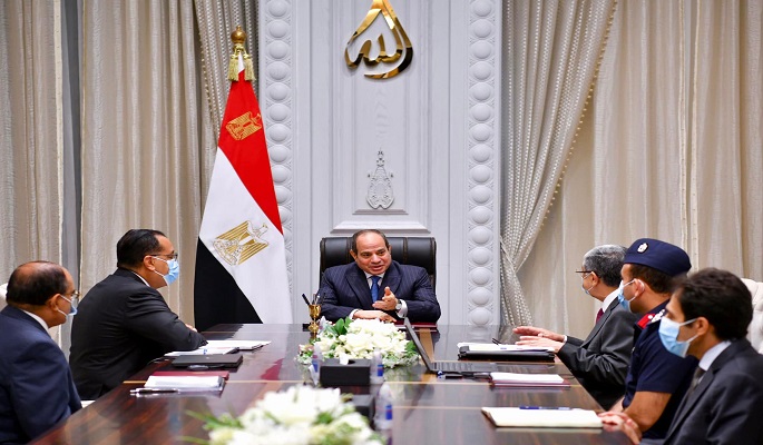 الرئيس السيسي يتابع مشروعات الاستصلاح الزراعي بالدلتا الجديدة والصعيد وجنوب الوادي