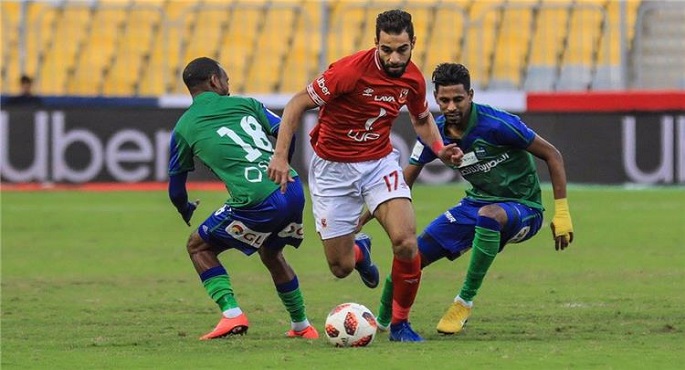 الأهلي يختتم تدريباته استعدادًا لمواجهة المقاصة غدًا في الدوري الممتاز