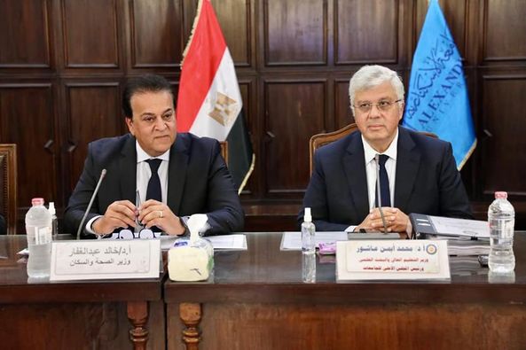 بالصور .. وزير التعليم العالي يرأس اجتماع المجلس الأعلى للجامعات بجامعة الإسكندرية