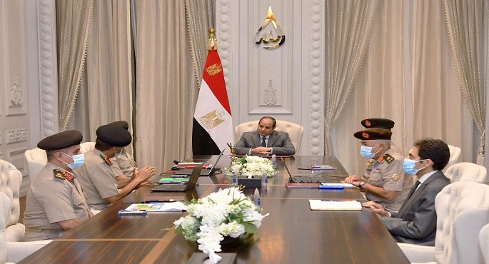 الرئيس السيسي يوجه بتكامل الجهود لإضافة مساحات جديدة للرقعة الزراعية في توشكى