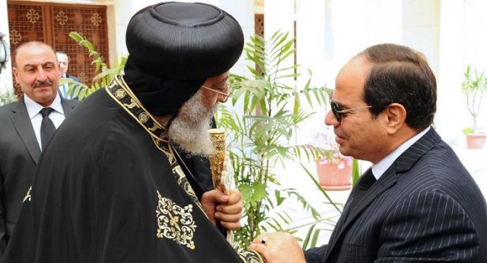 الرئيس السيسي يجرى اتصالًا هاتفيًا مع البابا تواضروس ويعزيه في ضحايا كنيسة الجيزة