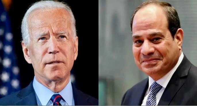الرئيس الأمريكي يُوَجِّه الشكر للرئيس السيسي على دوره في وقف إطلاق النار في غزة