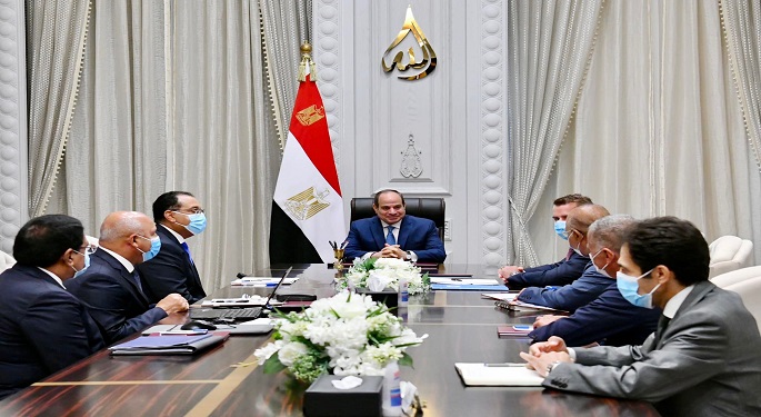 الرئيس السيسي يستعرض التعاون بين وزارة النقل وشركة سكك حديد ألمانيا
