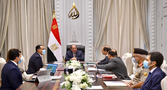 الرئيس السيسي يتابع الموقف التنفيذي لتطوير البنية الرياضية لاستضافة البطولات العالمية