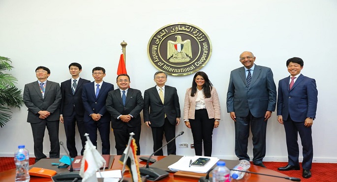 المشاط والسفير الياباني يطلقان حوار سياسات التعاون الإنمائي لتعزيز العلاقات الاقتصادية بين البلدين