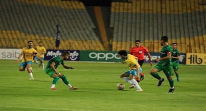 المصري يهزم الإسماعيلي برباعية في دربي القنال