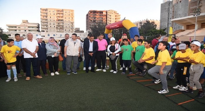 انطلاق فعاليات اليوم الثاني بمهرجان الرياضة للجميع بمطروح