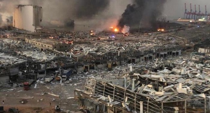مسيرات في لبنان وحداد وطني احياء للذكرى الثانية لانفجار ميناء بيروت