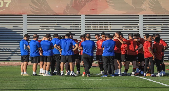 الأهلي يواصل استعدادته لمواجهة فاركو غداً